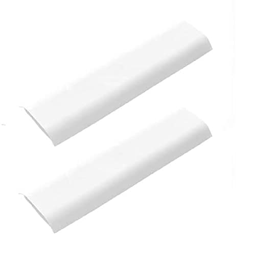 Image of RKPM HOMES Cable Protector I Concealer Cord Cover I Self-Adhesive Wall Mount Paintable Cable Management for Home, Office, Warehouse I Easy to Unfold & Open I Raceway to Hide Wires (Pack of 1, White)