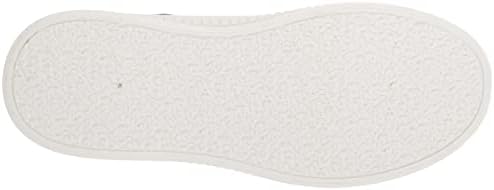 YOKI-HARLEY-03 Women's Canvas Lace Up Sneakers, White, 8 M US | Image 3