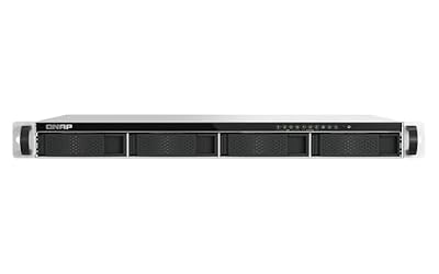QNAP TS-h765eU-8G-US 1U Short-Depth 4-Bay NAS with 3 x E1.S/M.2 PCIe NVMe Slots
