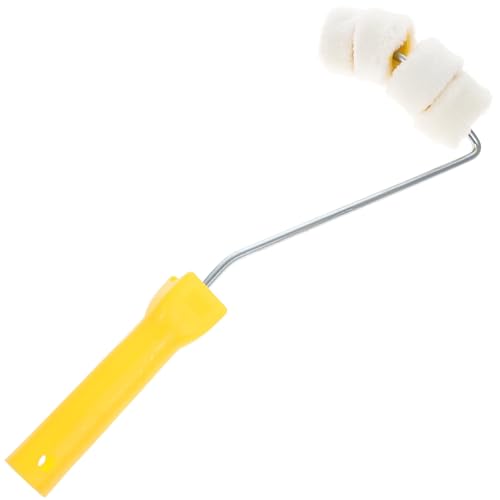 BinZyronic パイプブラシ 12個セット ? 壁塗装用マルチローラーブラシ 均一塗布 耐久設計 再利用可能 (37X13X2.6CM,示されているように)