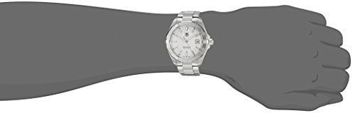 TAG Heuer Men's 'Aquaracer' Quartz Stainless Steel Dress Watch, Color:Silver-Toned (Model: WAY1111.BA0928)2