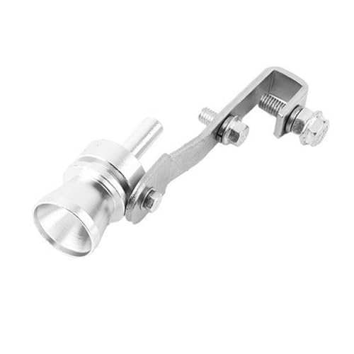 Sifflet Turbo pour Embout d'Échappement Voiture Argent S | Son Sportif Universel