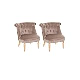 fauteuil crapaud taupe foir'fouille Marque : Atmosphera Créateur d'intérieur