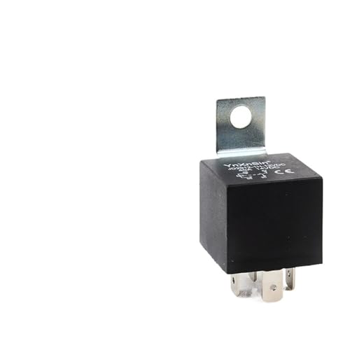 Relais auto 12V 40A JD2912 haute puissance avec dos en fer pour fixation stable