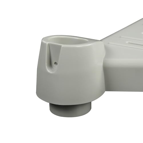 Plataforma compatible para escalera de piscina BiltMor gris miniatura 7