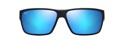 Image of Maui Jim Polarized Men's Uila Rectangular Sunglasses
