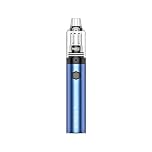 YOCAN Orbit Dab Pen Kit [Blue] - E-cigarette Starter Vape Kit, Long Lasting 1700mAh Battery - COMPATIBLE COIL: Orbit Quartz Balls Coil - 4.0V, Button Activation, 15S Heat Up Time - Nicotine Free