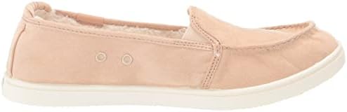 Roxy Women's Minnow Faux Fur Slip on Sneaker Shoe, TAN 214, 8.5 | Image 5