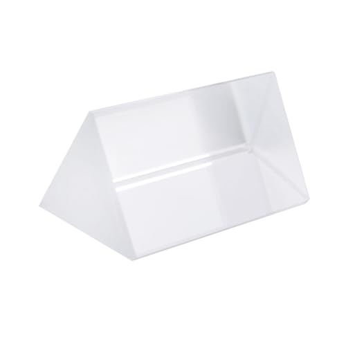 Prismas ópticos de cristal y prisma triangular transparente para enseñanza de física, 8 piezas 2