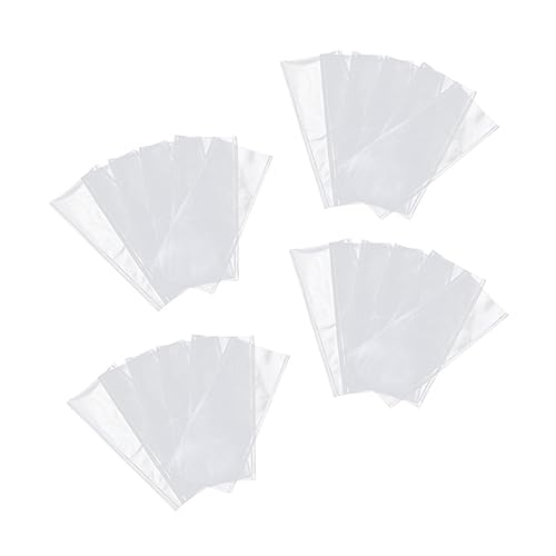 VINTORKY 100Pcs Water Soluble Fishing Bait Bags Quick Dissolving Bait Storage Pouches for Year Use Compact and Lightweight Design for Easy Carrying and Fishing