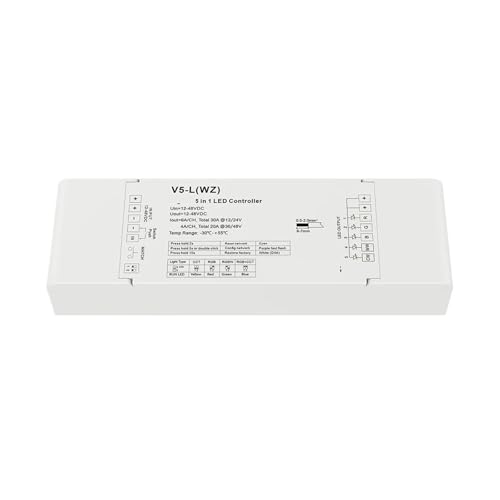 Variateur LED 12V 24V 36V 48V DIM RGBW pour ruban lumineux connecté