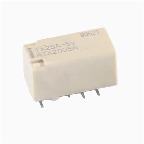 Relais électromécanique TX2SA-5V 5V DC commutateur miniature pour circuits imprimés 10 pièces