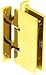 C.R. LAURENCE SDH037GP CRL Gold Plated Concord 037 Series Wall Mount Hinge