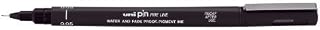 UNI-BALL PIN DRAWING PEN FINELINER ULTRA FINE LINE MARKER 0.05mm BLACK Ink - [Pack of 3]