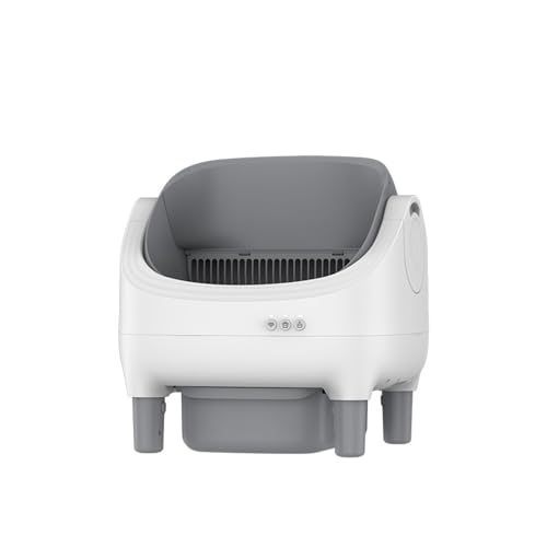猫 トイレ 完全密閉式自動猫砂機 アプリ制御 電気トイレ消臭 ペットスマートボックス ワンクリッククリーニング 複数のペットに最適です