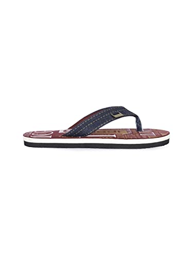 Image of AADI Men's Textile Casual Flip Flop & Slippers