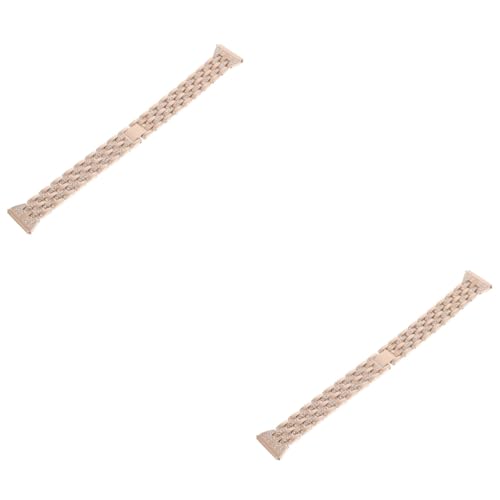 Montre femme strass : lot de 2 bracelets de montre brillants et réutilisables Housoutil
