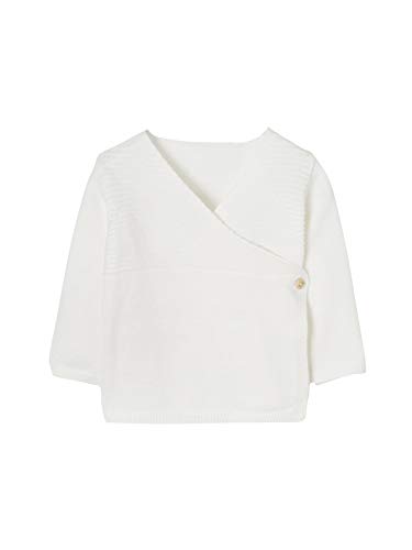 VERTBAUDET Brassière bébé naissance en tricot de coton bio ECRU 1M - 54CM