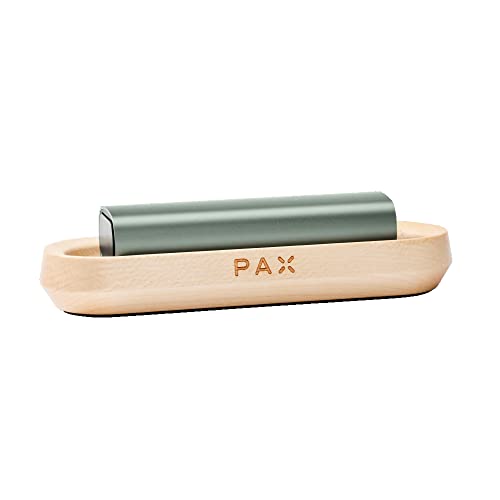 PAX | Base de carga para vaporizador PAX 2, PAX 3, PAX Mini y Plus, diseño moderno para una carga fácil y segura - Madera natural - Arce