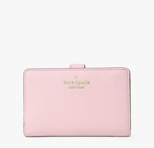 Kate Spade New York Leila Medium Compact Bifold Wallet In Bright Carnation, Bright Carnation, Compact Bifold Wallet