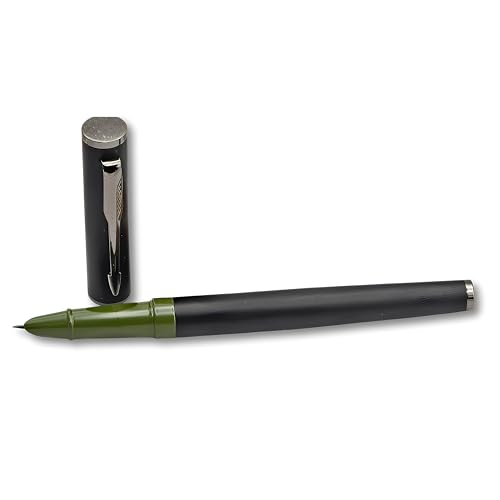 Image of Venti Fountain Pen - Metal Luxury Pen, Schmidt Nib (Medium), Best Pen Gift Set for Men & Women, Professional, Executive, Office, Nice Pens,Return Gift (F5066-Green)
