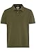 Produktbild camel active Herren Piqué Poloshirt aus Reiner Baumwolle Olivgrün Menswear-L