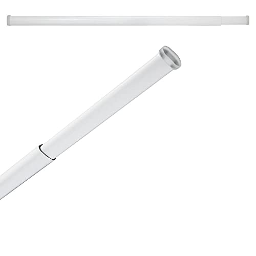 Barra Visillo Extensible 25.5/40 cm. Con Muelle Presion Ajustable (1 Pieza)