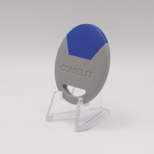 COMELIT CLE/B Badge RFID Bleu - Badge de Proximité 13,56 MHz pour Système de Contrôle d’Accès Compatible COMELIT + 1 Goodies DOMOBIP (Badge Bleu - CLE/B)