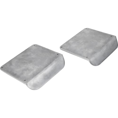 Cubiertas laterales de aluminio pulido para estribos, par miniatura 5