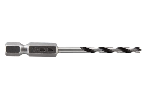 wolfcraft CV Wood Twist Drill Bit, Hexagon Shank I 7261000 I For drilling into softwood