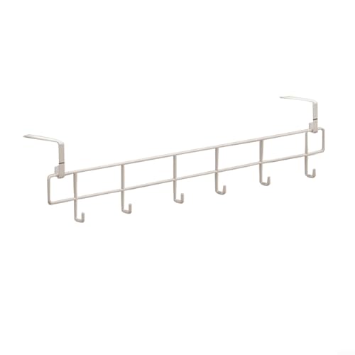 Opatiny Toallero calefactor para radiadores de 55 cm, elegante accesorio de baño de metal en blanco y negro compatible con sistemas domésticos (blanco)