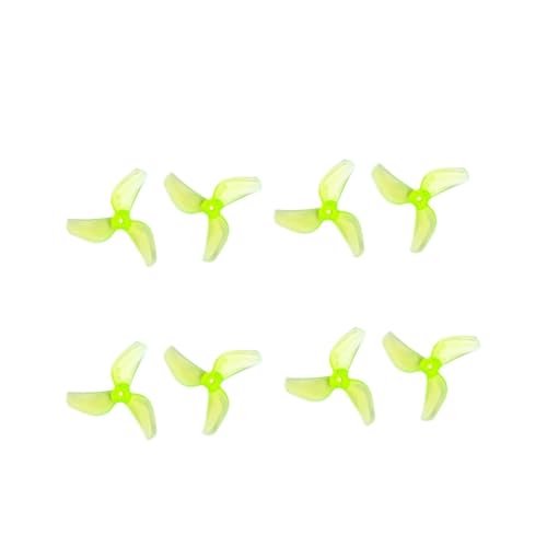 Hélice PC 1219S jaune pour piloter votre drone de 65mm en intérieur en toute sécurité