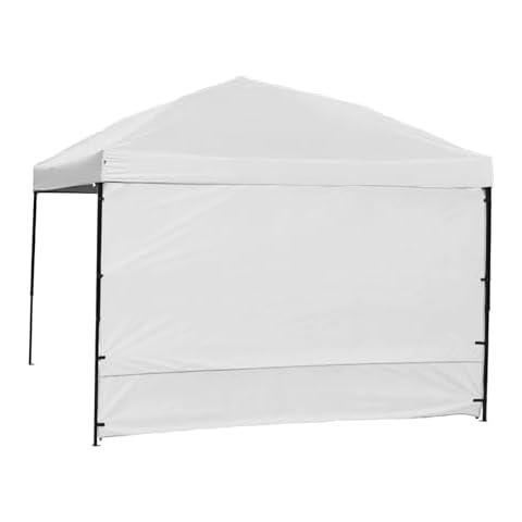 Replacement Canopy Top and Canopy SunWall, for 10' x 10' Canopy Straight Leg 10ft Pop Up Canopy Instant Tent (1pc Top Cloth On Cover