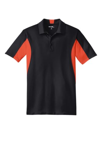 SPORT-TEK Unisex Side Blocked Micropique Sport-Wick Polo