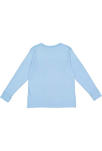 Image of LAT Youth 100% Cotton Jersey Crew Neck Long Sleeve Tee (6201)