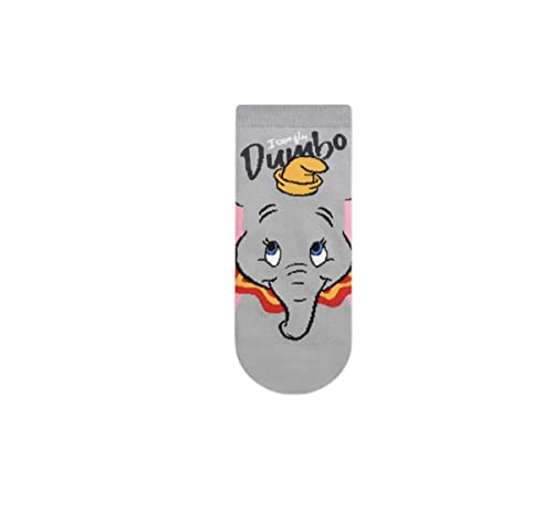 WAY2BB - Calcetines altos para adulto unisex Disney Dumbo el éfano, talla 35-42