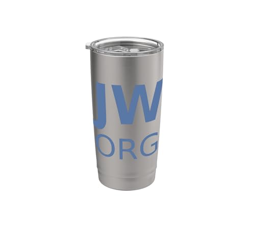 JW Org Jehovah's Witnesses gift Gobelet isotherme en acier inoxydable double paroi