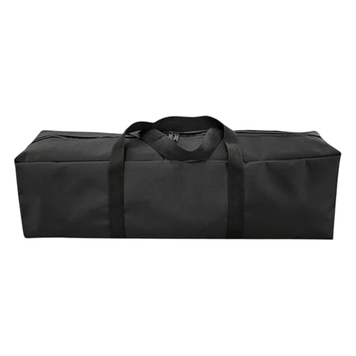 QSTDGVPW Camping Storage Bag Handbag Tent Pole Storage Bag with Zipper for Sleeping Mat Cushion, 120x25x25 cm