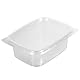 Inoverse 250 Stück Feinkostbecher mit Deckel 125 ml, Eckig - PP Einwegbehälter, Vorratsdosen, Salatbox, Dipschalen, Verpackungsbecher, Luftdicht Einwegschalen