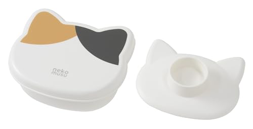 オーエスケー おにぎりケース ねこむす LS-22 ブラウン（三毛） 215mlのサムネイル