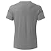 V Neck T Shirts Men Mens Vneck Tshirts Low Cut Slim Fit Basic Short Sleeve Summer Shirt Casual Sports Workout Fashion Oversized Undershirt Camisetas para Hombres Grey