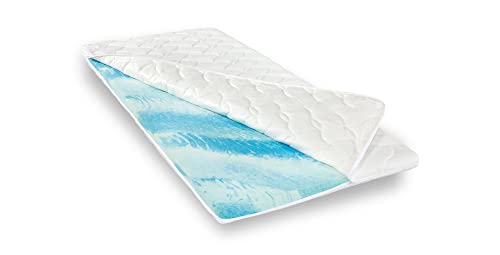 Matratzen Concord Matratzentopper Sleepsy Memor 140x200 cm, Komfort Matratzenauflage, Matratzen Topper aus Komfortschaum atmungsaktiv, Bezug waschbar, Öko-Tex Standard 100 Cover