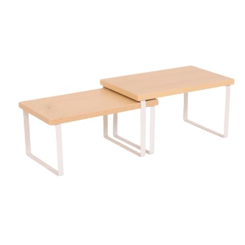 YAKINO �f�X�N�g�b�v���[���b�N �L�k�� �ςݏd�ˉ\ ���@�\���[ ���ϕi�E�������E�J�b�v�E�����E�L�b�`���p ��e�� (�i�`�������E�b�h�J���[�{�z���C�g�t���[��)