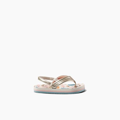 Image of REEF Girls Toddler /Little Kid Ahi Beach Flip Flop, Soft Cushion Footbed, Water Friendly
