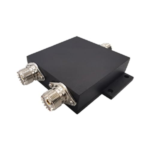 Corghd MA-Splitter - Divisor VHF de dos vías, divisor de potencia de antena VHF de 136-174 MHz, divisor de potencia, conectores hembra UFL B