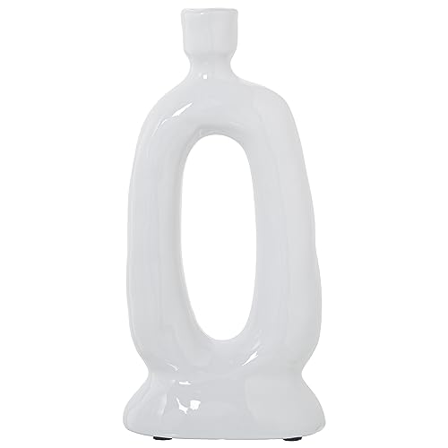 Palmatoria céramique blanche pour illuminer vos dîners de charme