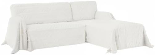 Miniatura 3 de Easy-Going Funda para sofá en forma de L, color marfil