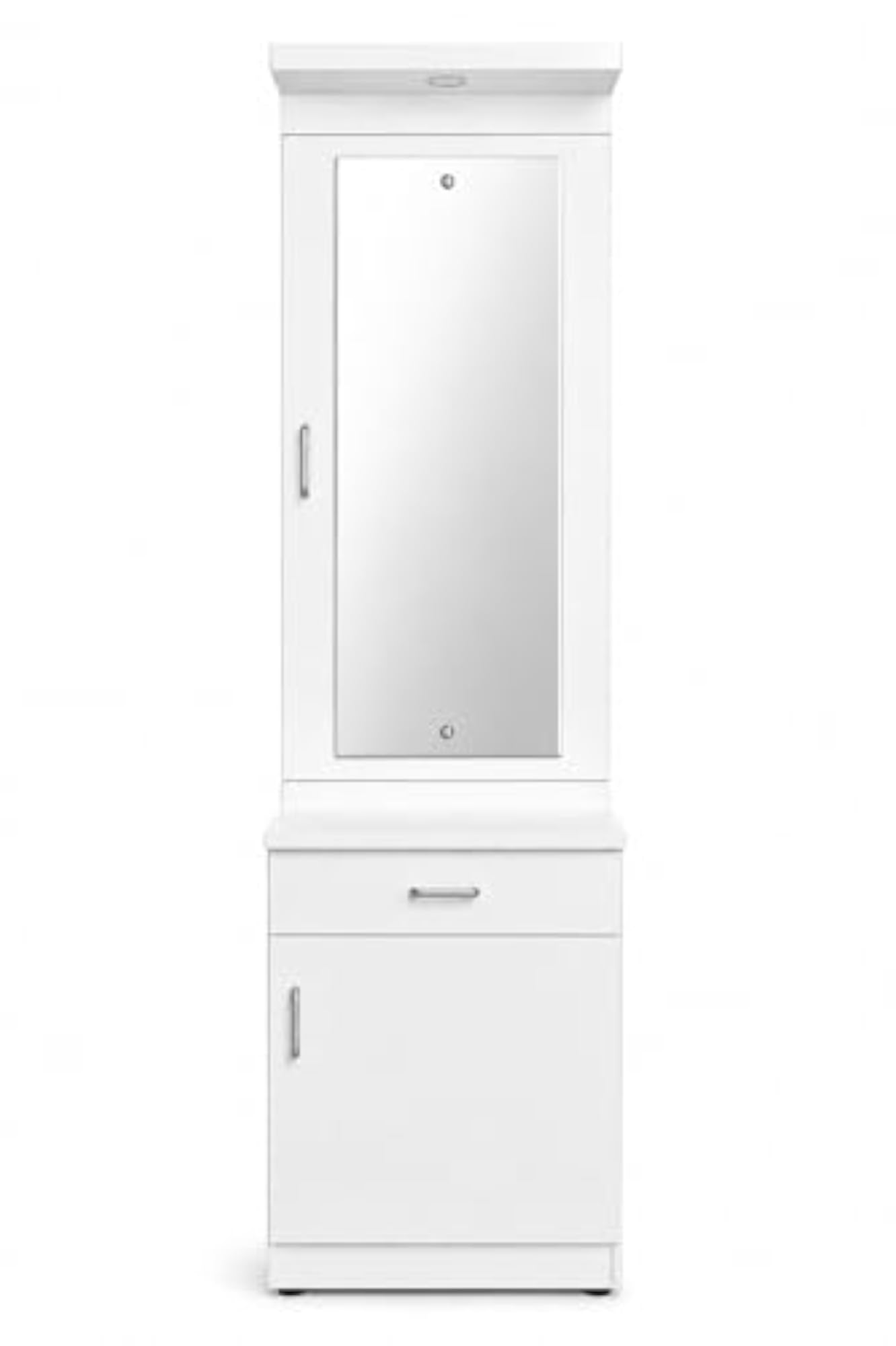 Dressing Table with Storage and Mirror