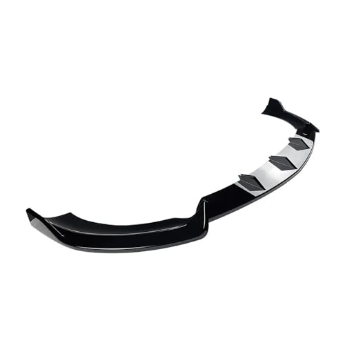 ZGGRB 3PCS Front Lip Spoiler for Mercedes Benz E Class W213 C238 E260 E300 E43 AMG 2016-2020 ABS Plastic Splitter Bumper Chin Bo