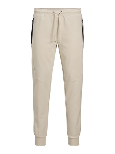 JACK & JONES Jpstwill Jjfusion Pantalon de Survêtement Nb Noos Homme Pantalon de jogging, Moonbeam, M